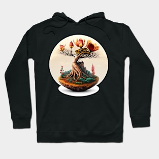 Surreal Tulip Bonsai Hoodie